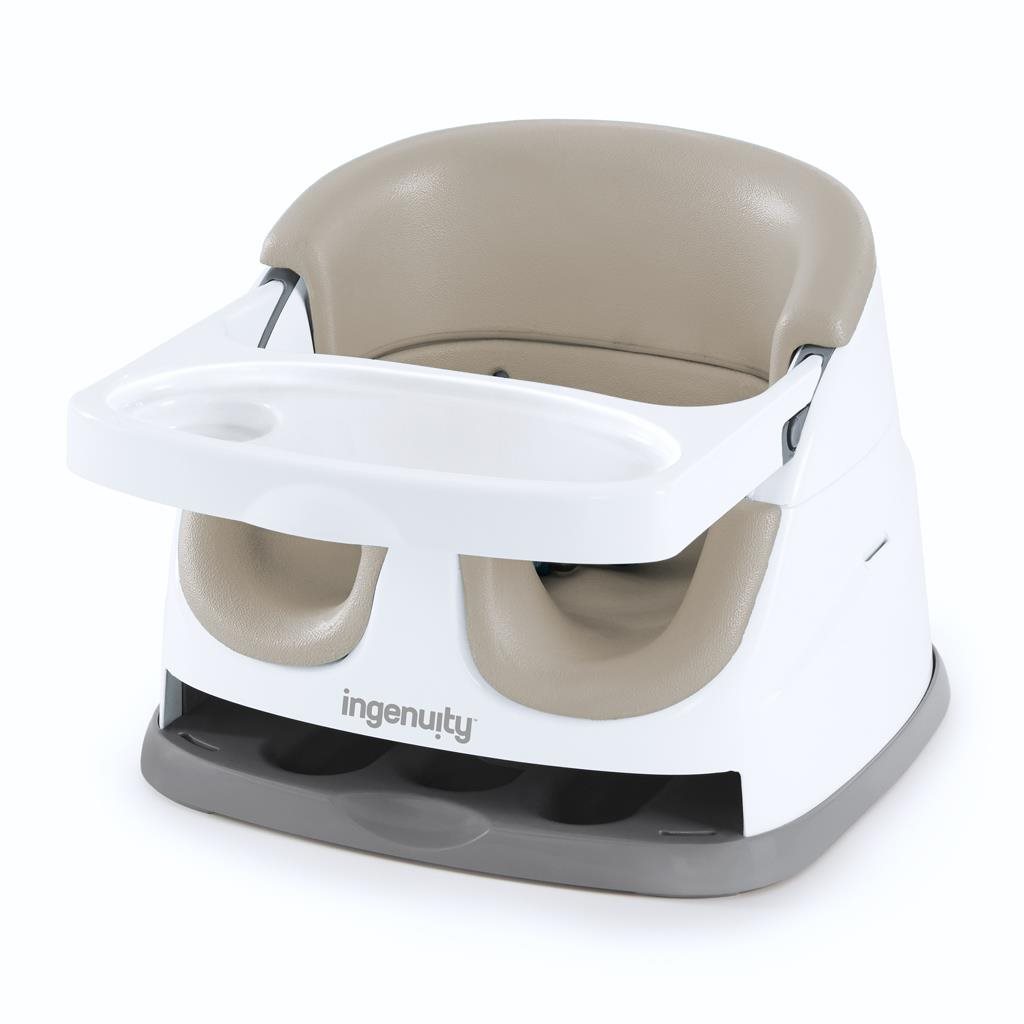 Ingenuity Podsedadlo na stoličku 2 v 1 Baby Base Cashmere 6 m+ do 22 kg