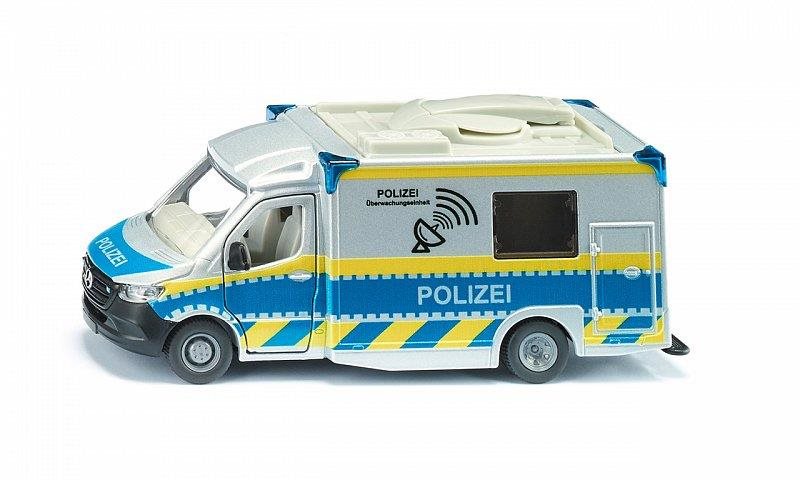 Siku Super – policajný Mercedes Benz Sprinter, 1 : 50