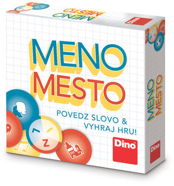 Meno mesto Cestovná hra