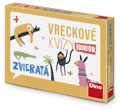 Vreckový kvízy Junior – Zvieratá SK Cestovná hra