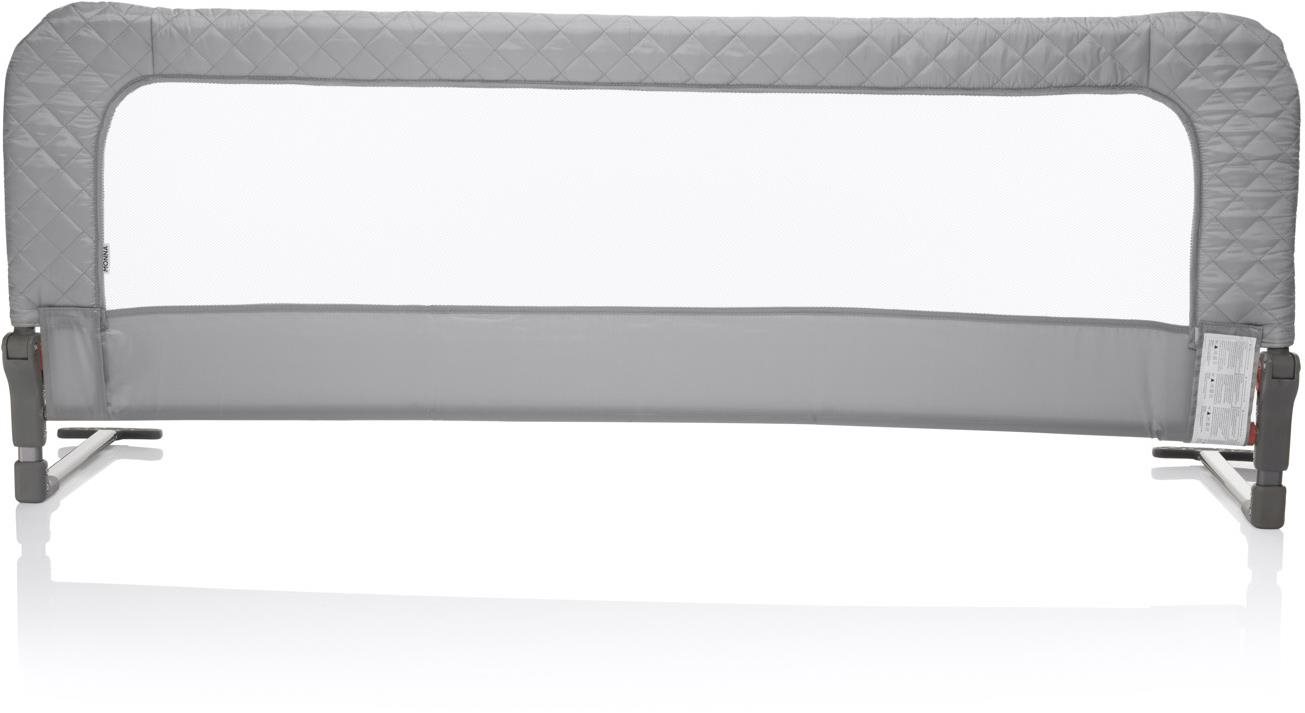 ZOPA Zábrana na posteľ Monna Silver grey