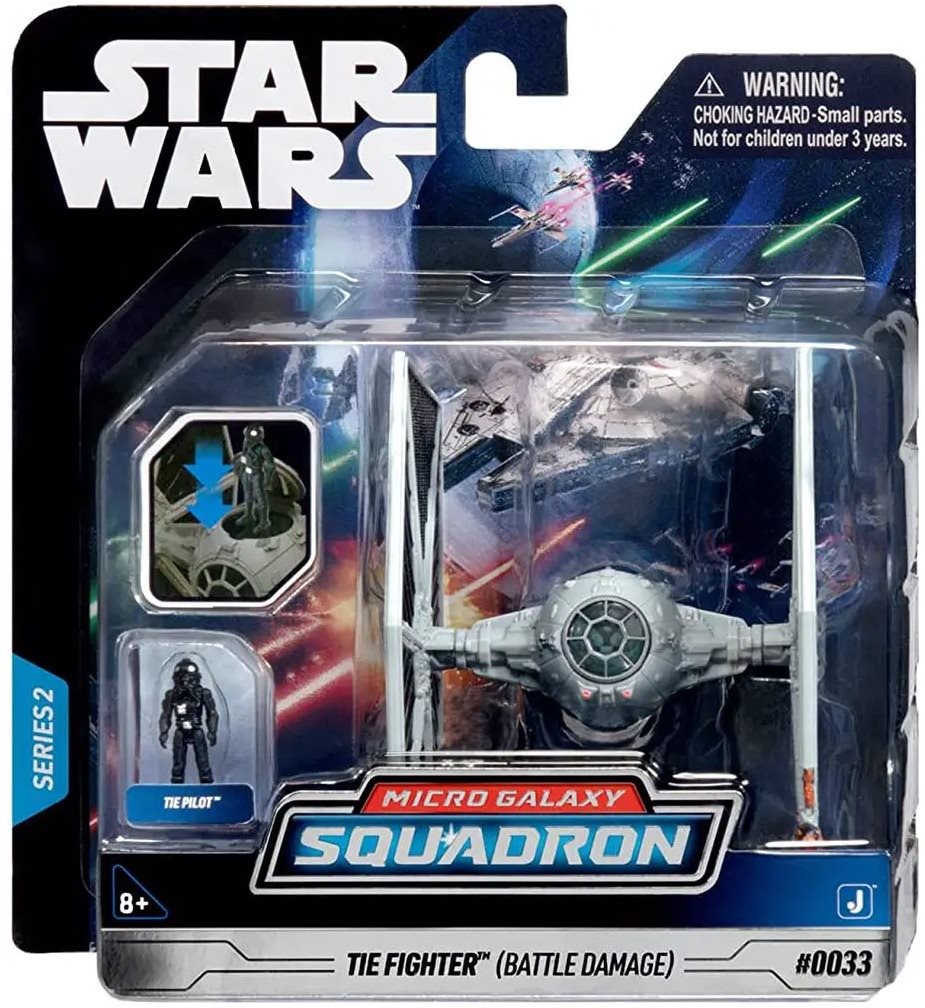 Star Wars – Small Vehicle – TIE Fighter – Battle Damaged