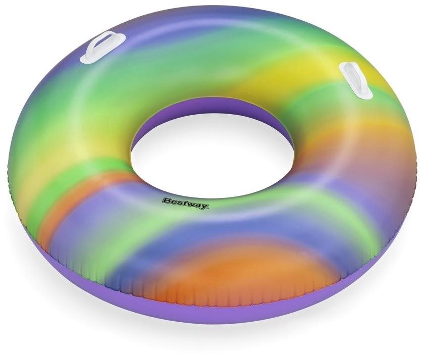 Bestway Kruh Rainbow Swim Tube 119 cm