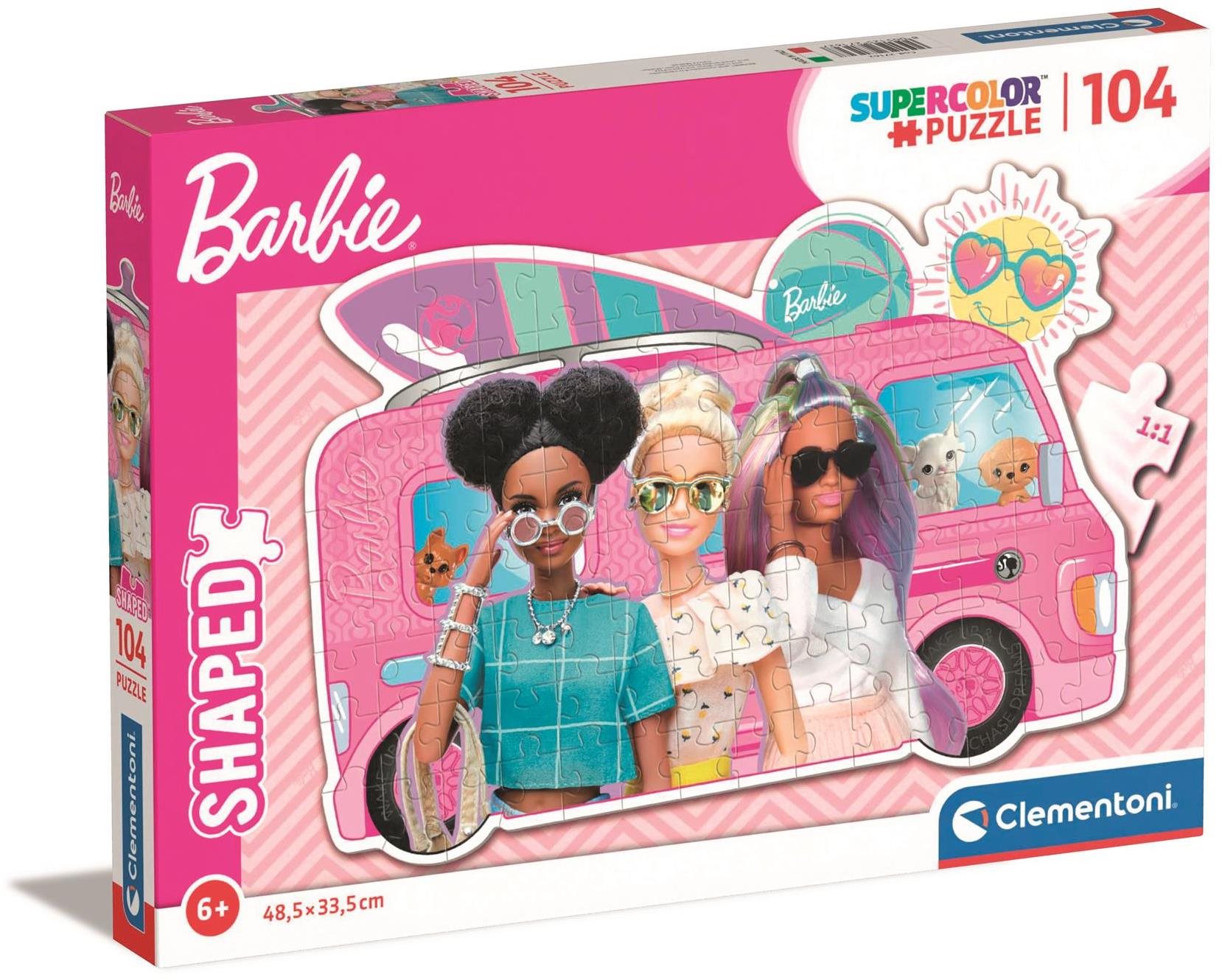 Puzzle super 104 dielikov Barbie