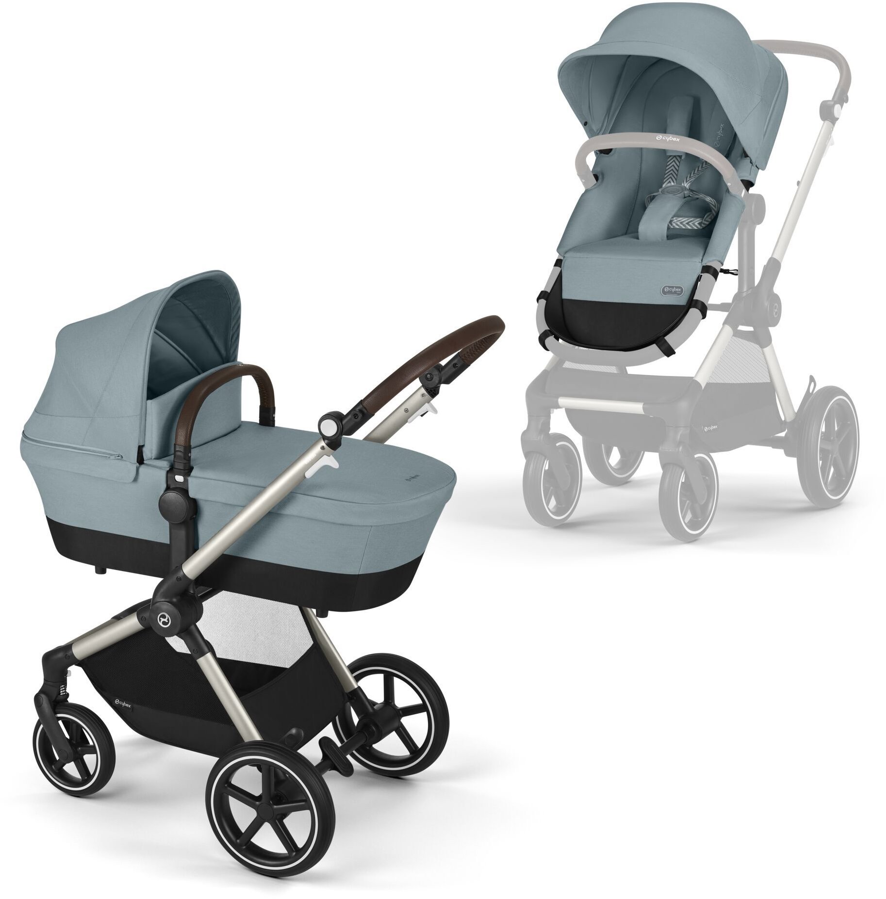 Cybex Eos Lux TPE Sky Blue/light blue
