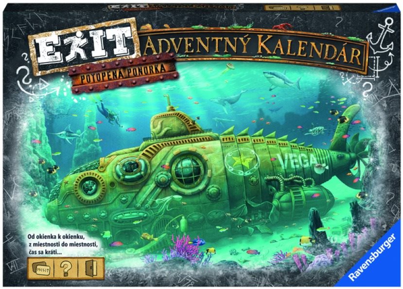 EXIT Adventný kalendár Ponorka SK