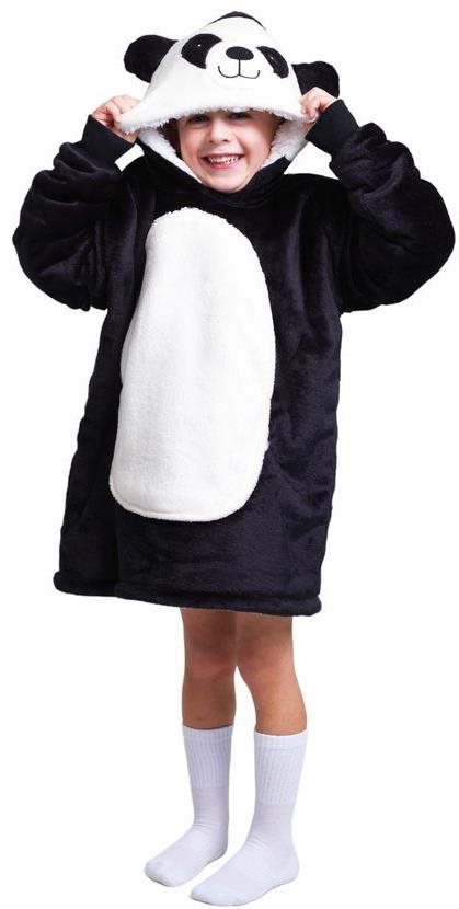 Cozy Noxxiez Panda – hrejivá televízna mikinová deka 3 – 6 rokov
