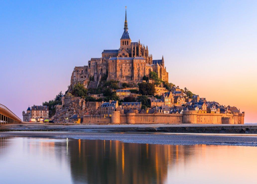 BLUEBIRD Puzzle Francúzsko – Mont-Saint-Michel 1 000 dielikov