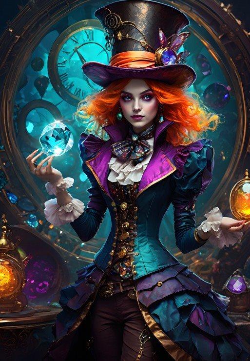 BLUEBIRD Puzzle dievča Victoria 1000 dielikov