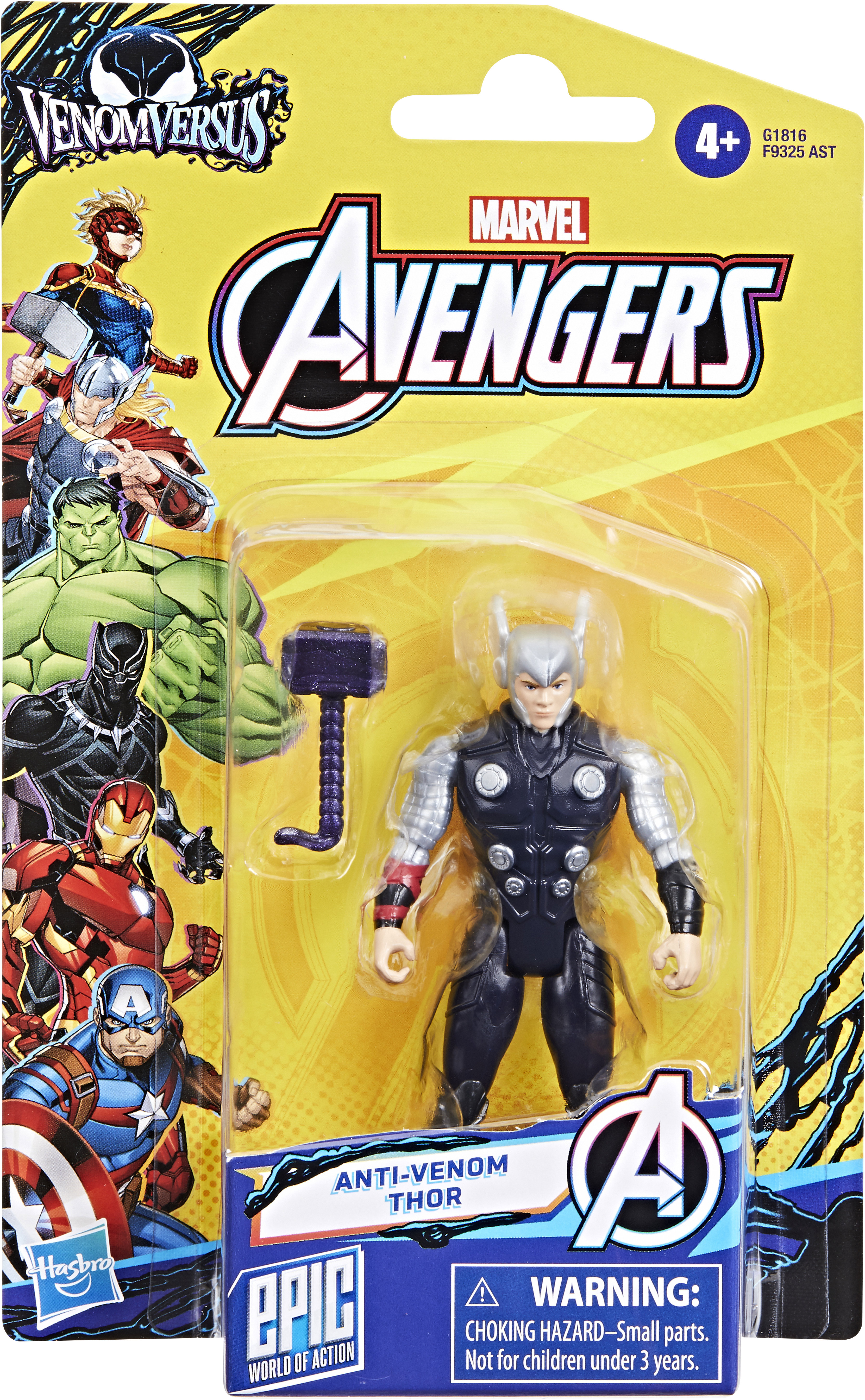Avengers Venomversus Anti-Venom Thor 10 cm