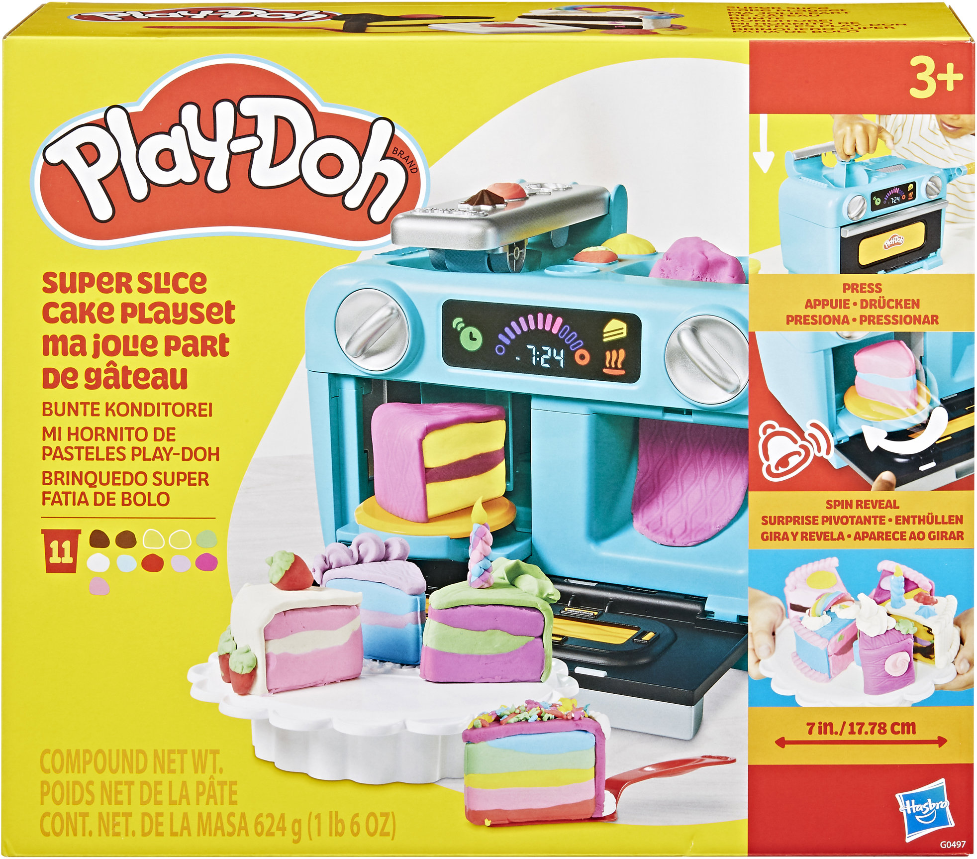 Hasbro Play-Doh Super Slice Cake
