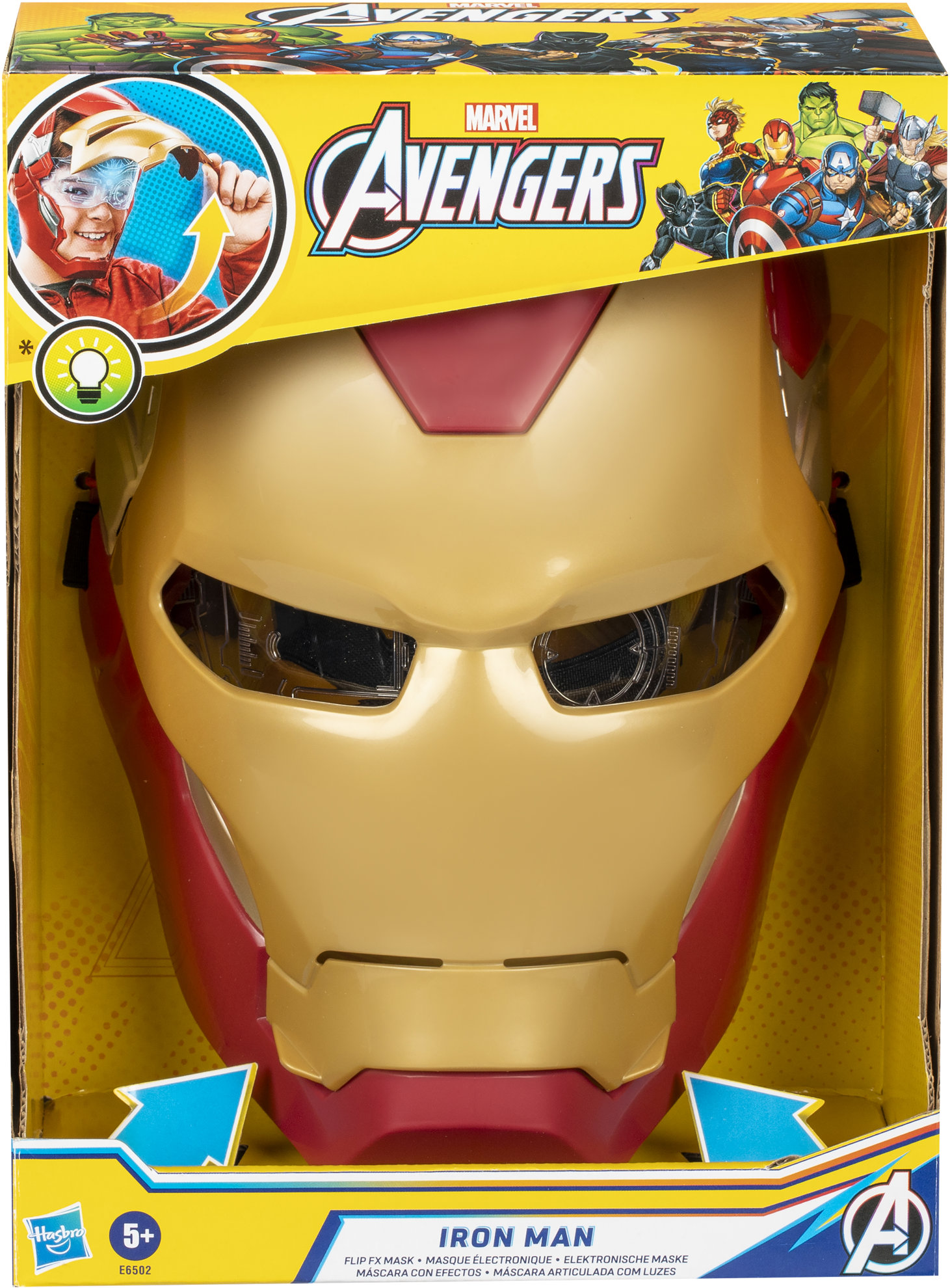Avengers Iron Man Flip FX Mask