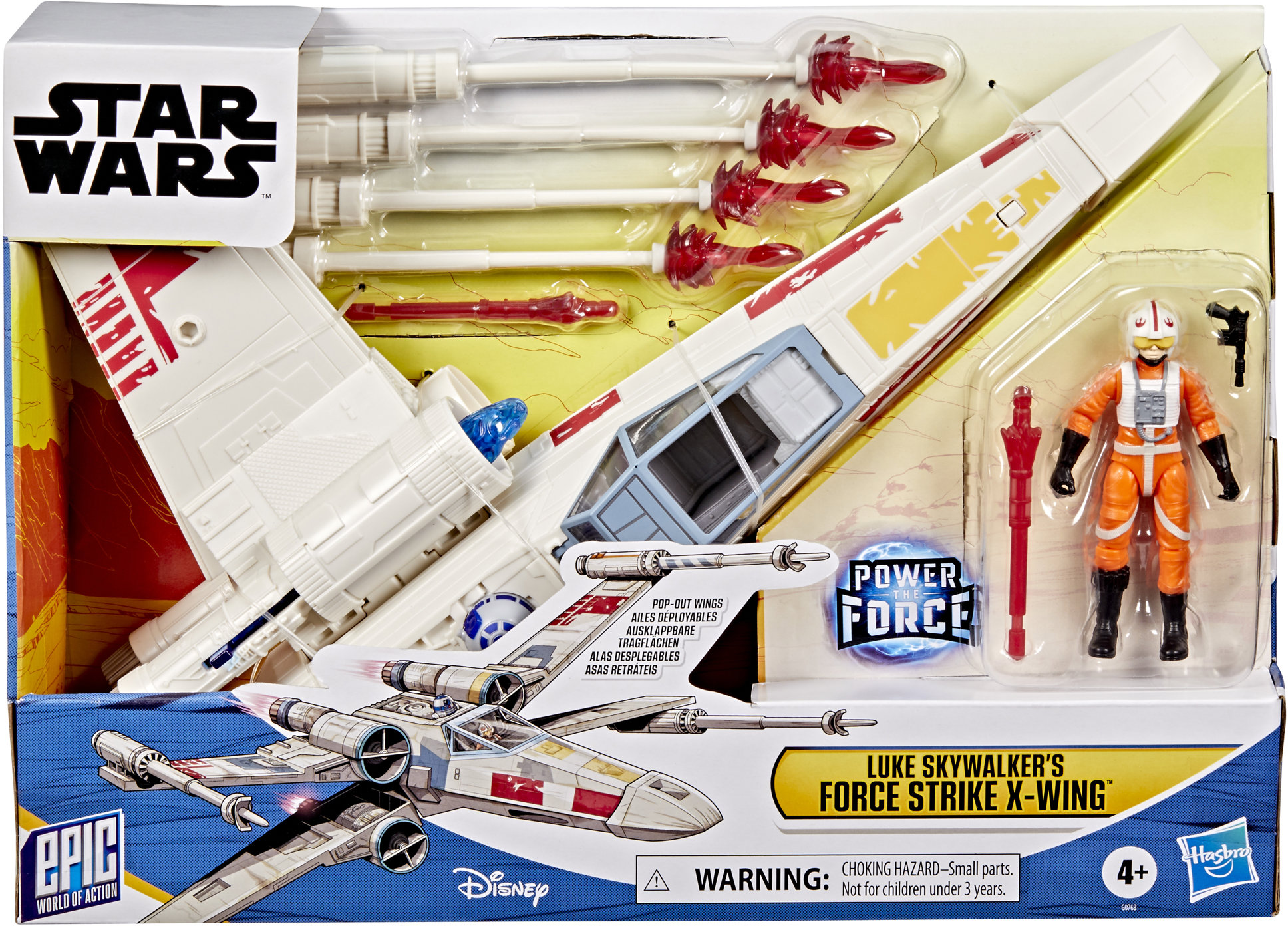 Star Wars Force Strike Stíhačka X-Wing a Figúrka