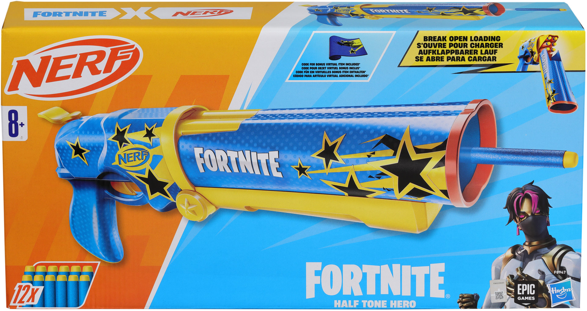 Nerf Fortnite Half Tone Hero