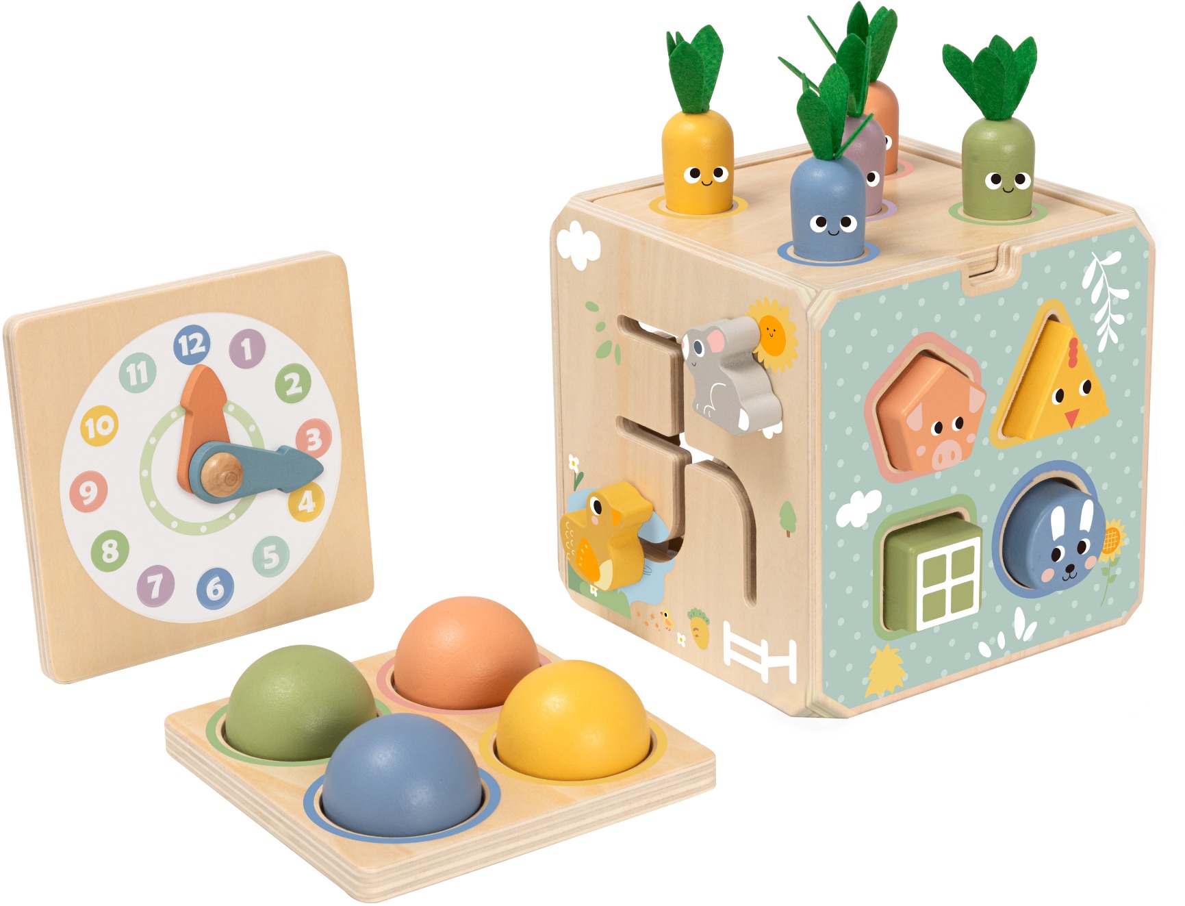 Tooky toy Activity Kocka