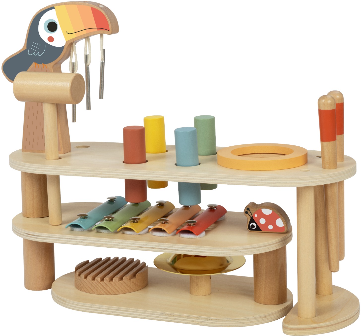 Tooky toy Skladacie hudobné pódium