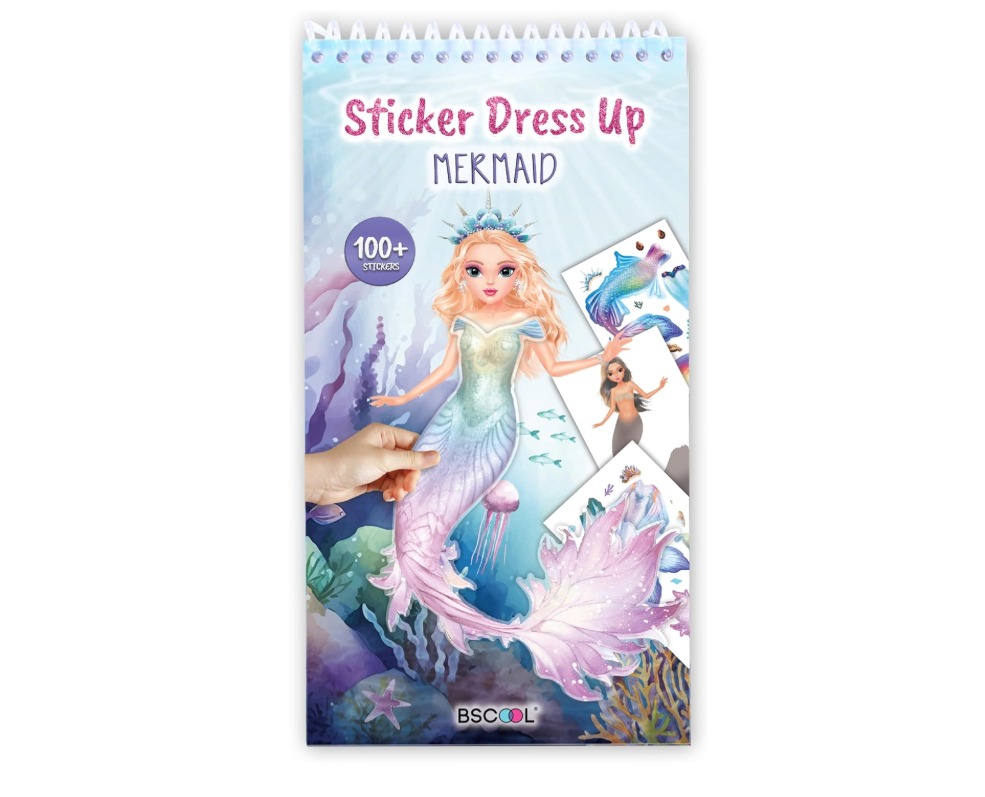 BSCOOL Samolepky Dress-Up – Morská panna