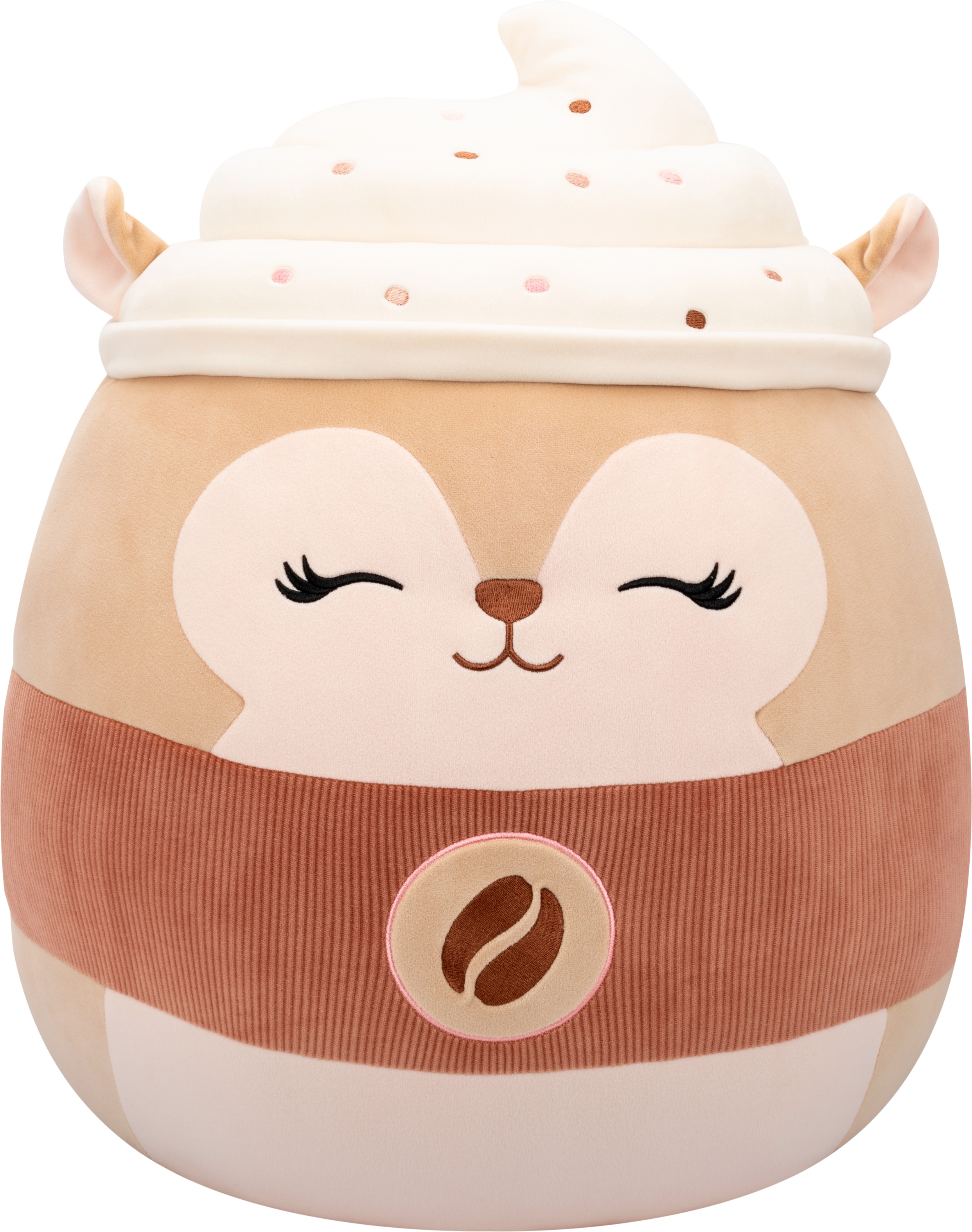 Squishmallows Reza – veverička „latte“
