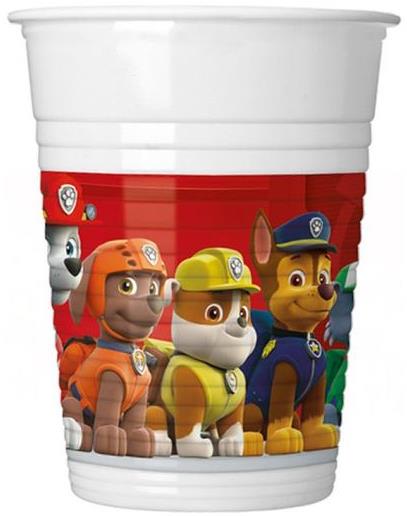 GODAN Plastové kelímky Paw patrol – Labková patrola – 200 ml 8 ks