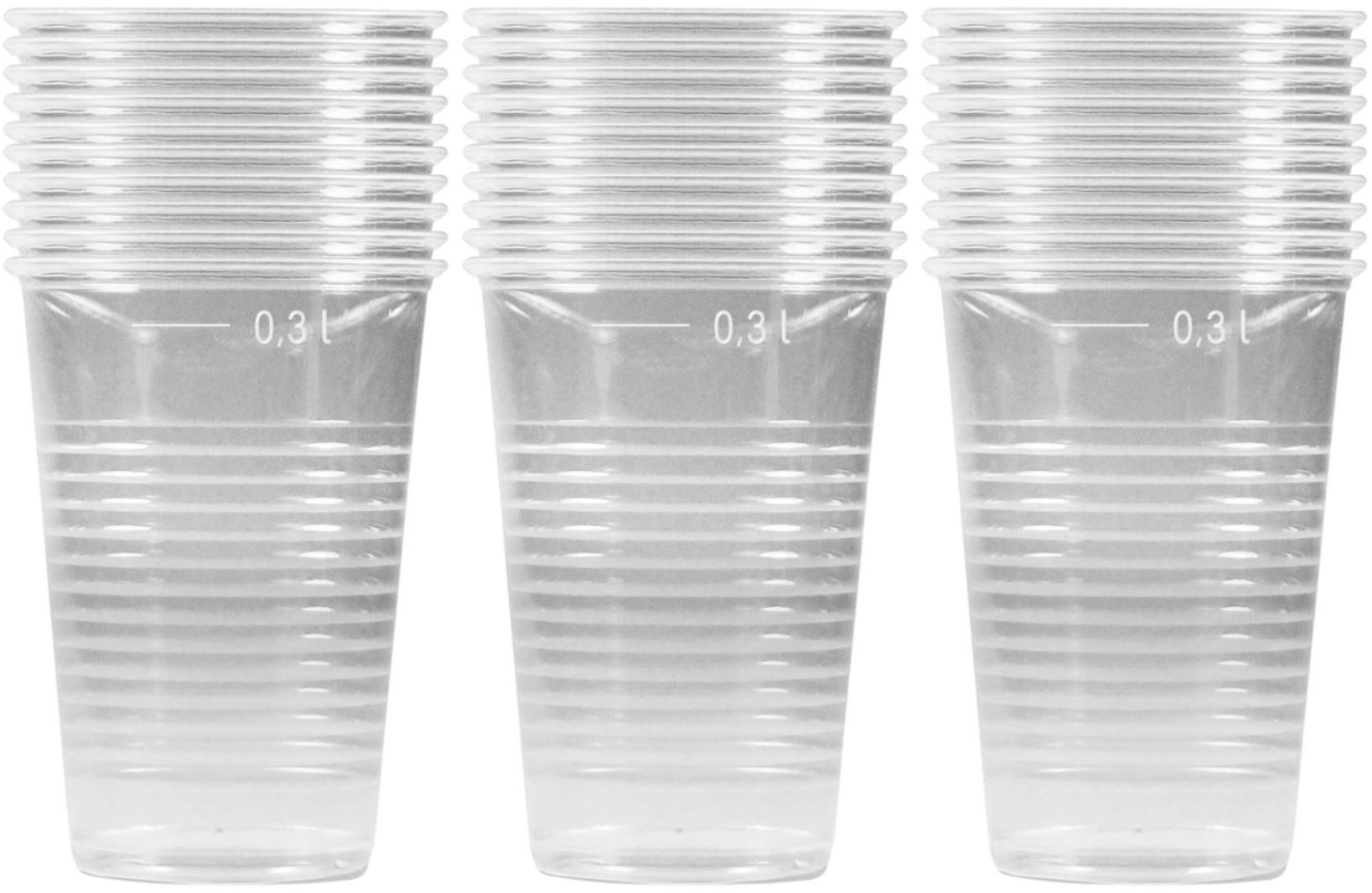 MAZUREK Tégliky číre 300 ml, 30 ks
