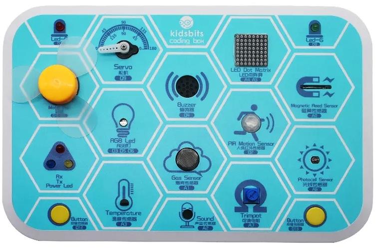 Keyestudio Arduino KidsBits multi-purpose Coding Box súprava