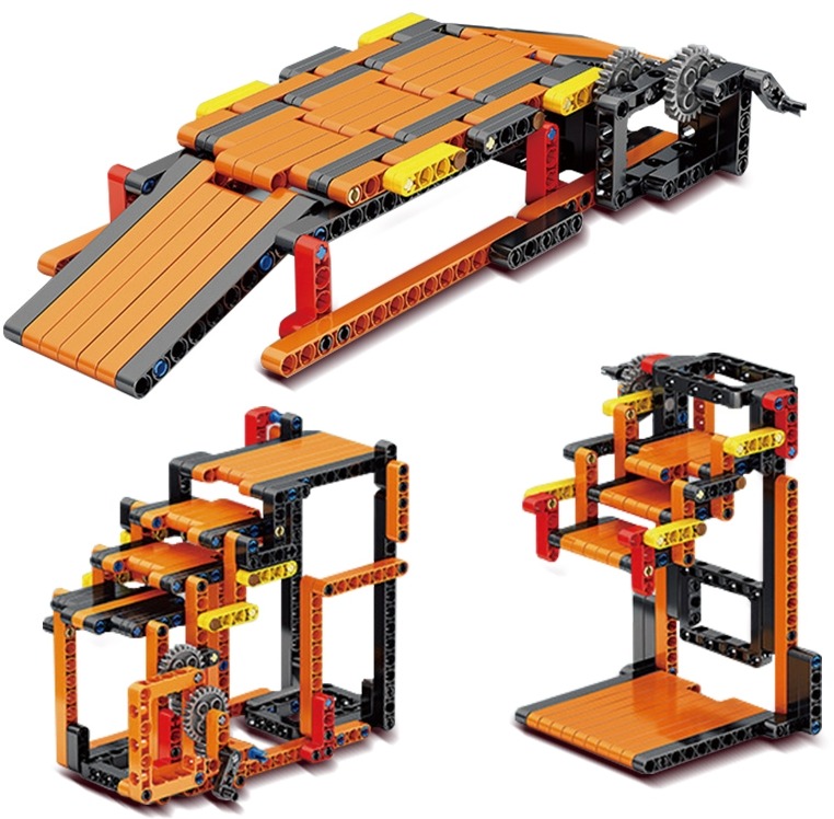 Keyestudio Arduino LEGO diely: skladací most + skladacie schody + žalúzie