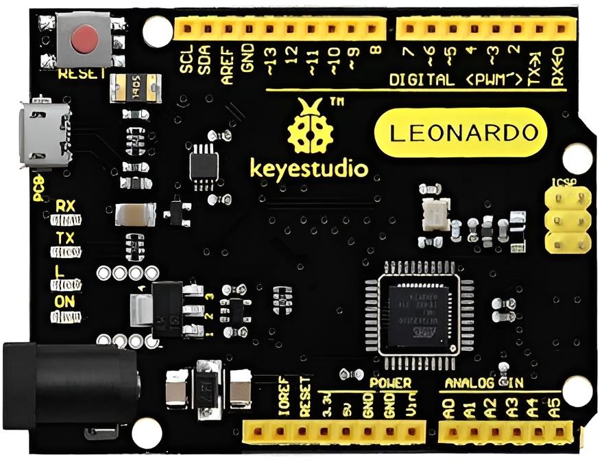 Keyestudio Arduino vývojová doska Leonardo R3 + micro USB pre DIY