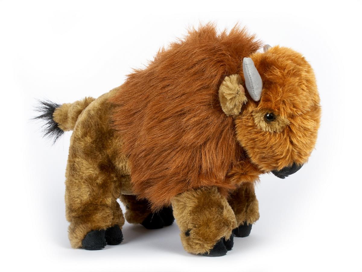 Kids World Plyšový bizón stojací 21 cm