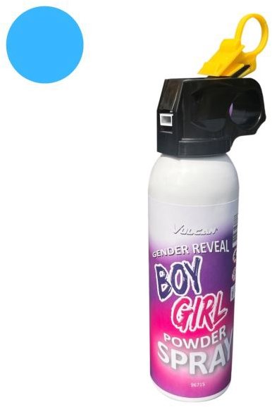 Funny Fashion Prášok v spreji, gender reveal, boy or girl, modrý