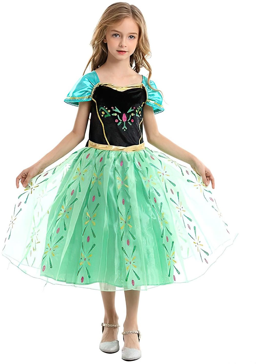FunCo Detský kostým Anna Frozen, Premium, L