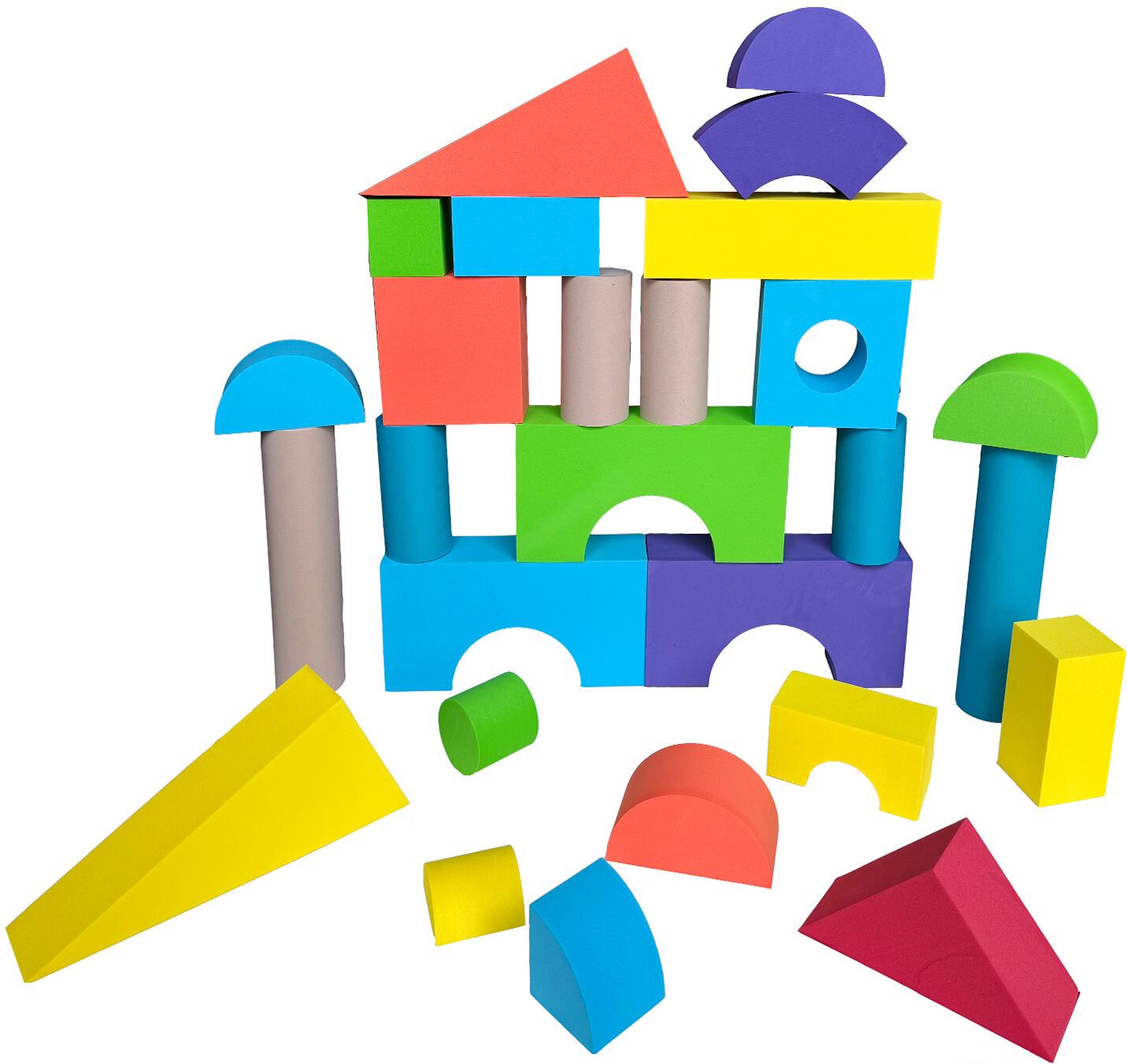 Aga4Kids Penové kocky 52 ks