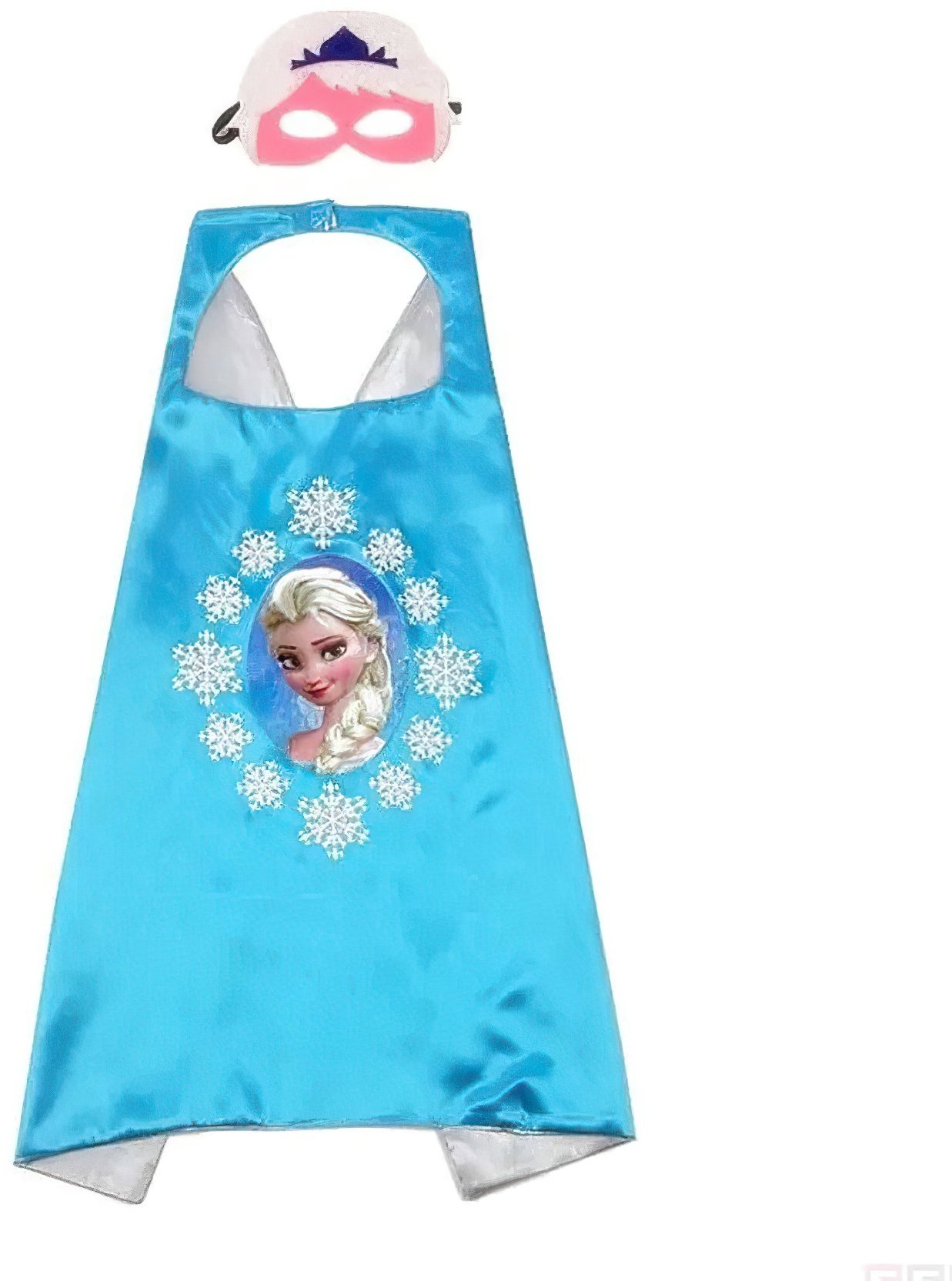 FunCo Detský karnevalový kostým Frozen Elsa s vločkami 2 v 1