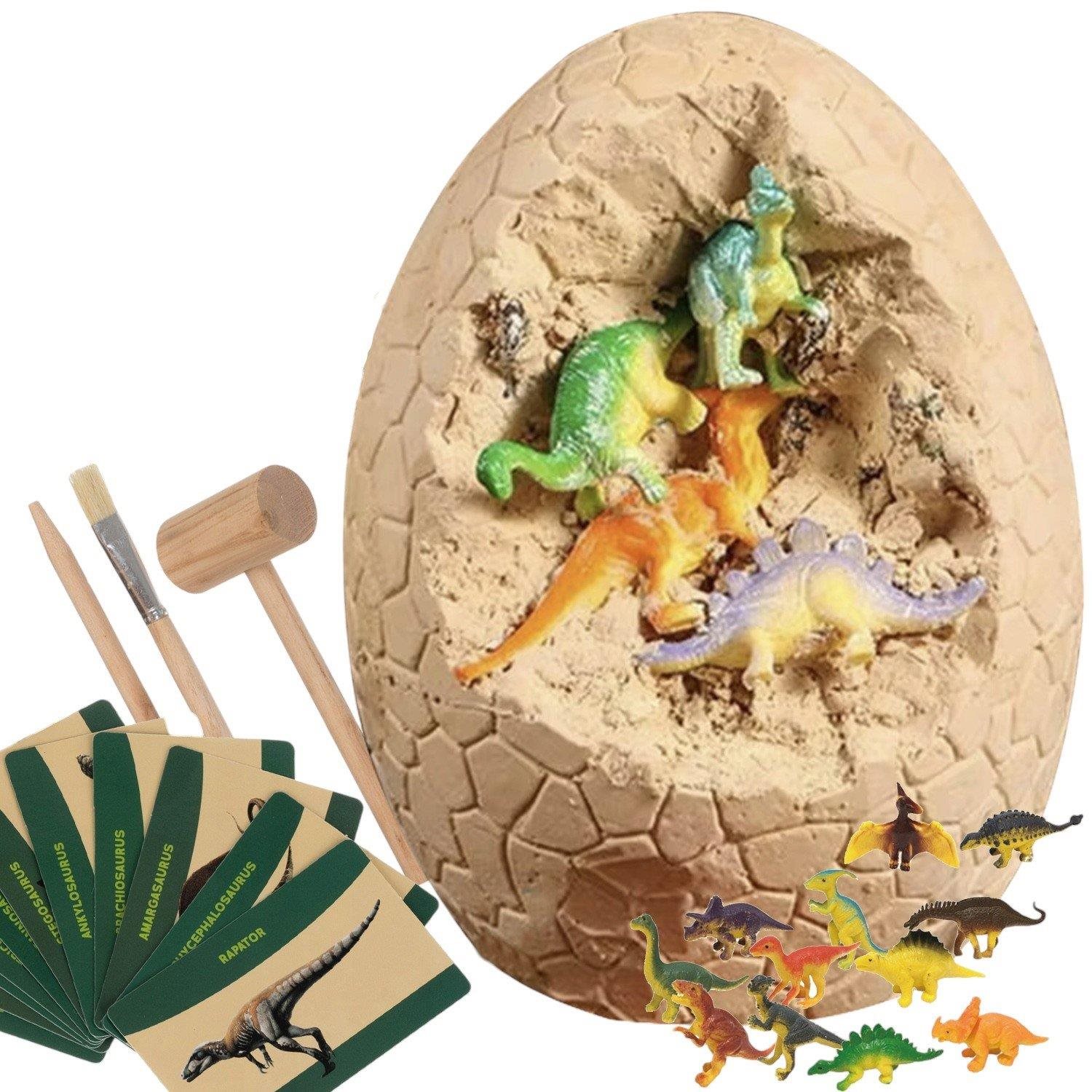 Kruzzel 24981 Súprava pre malých archeológov – dinosaurie vajce