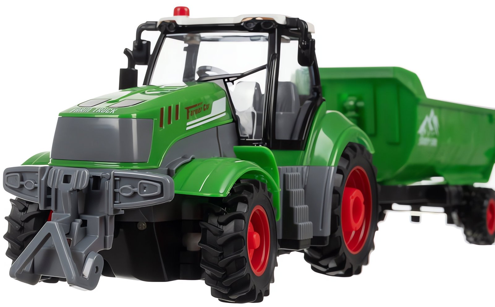 Kruzzel RC traktor so sklápacím prívesom 1:24