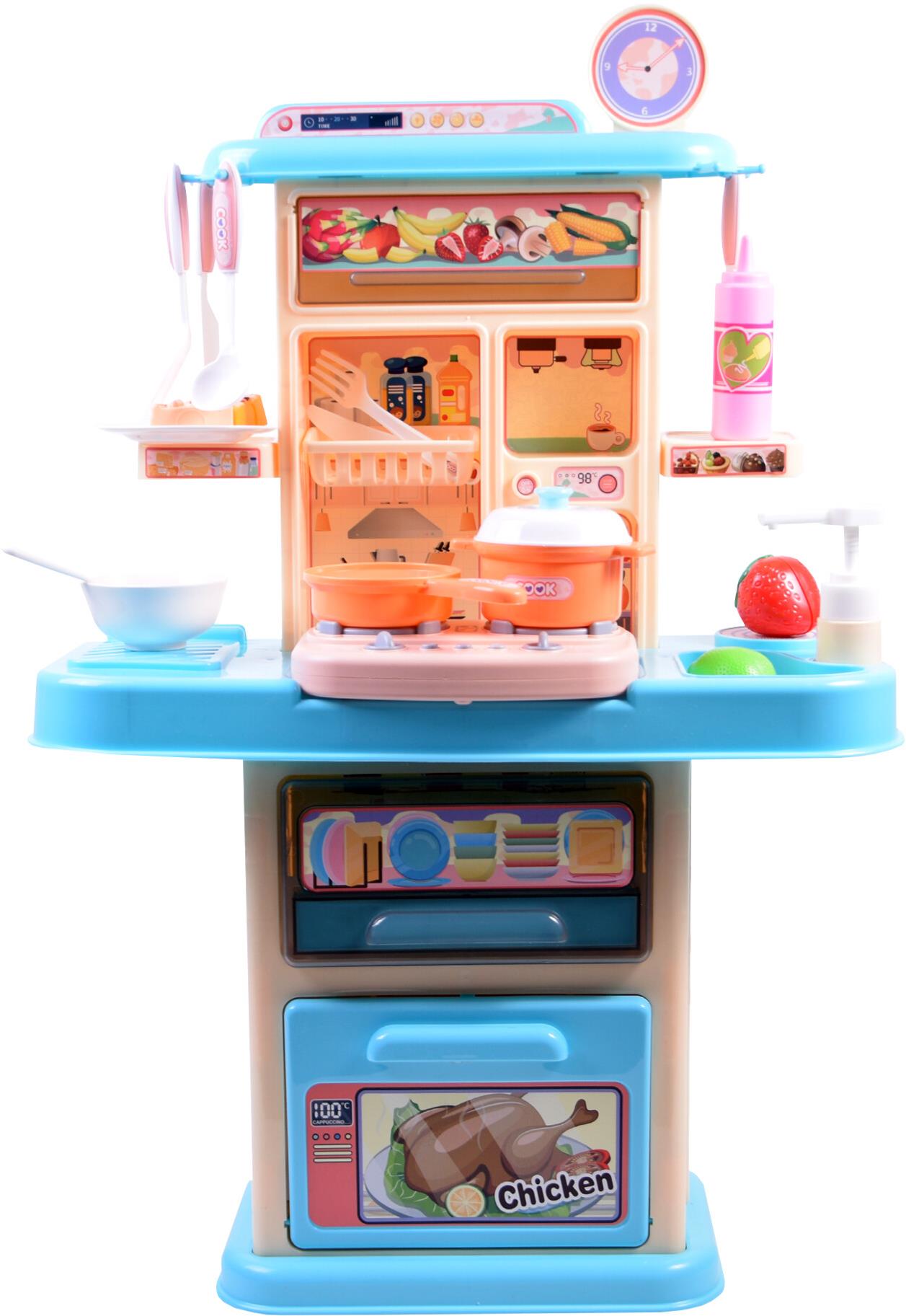 Aga4Kids Plastová kuchynka MR6133 Modrá