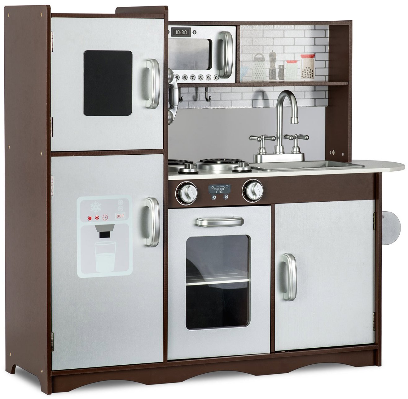 Ricokids Drevená retro kuchynka pre deti