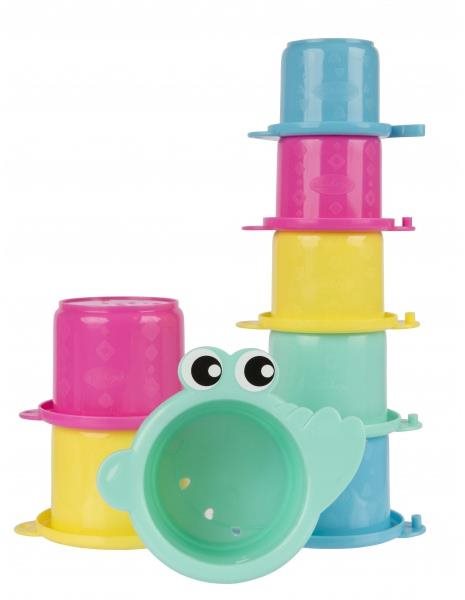 Playgro Vodné misky krokodíl
