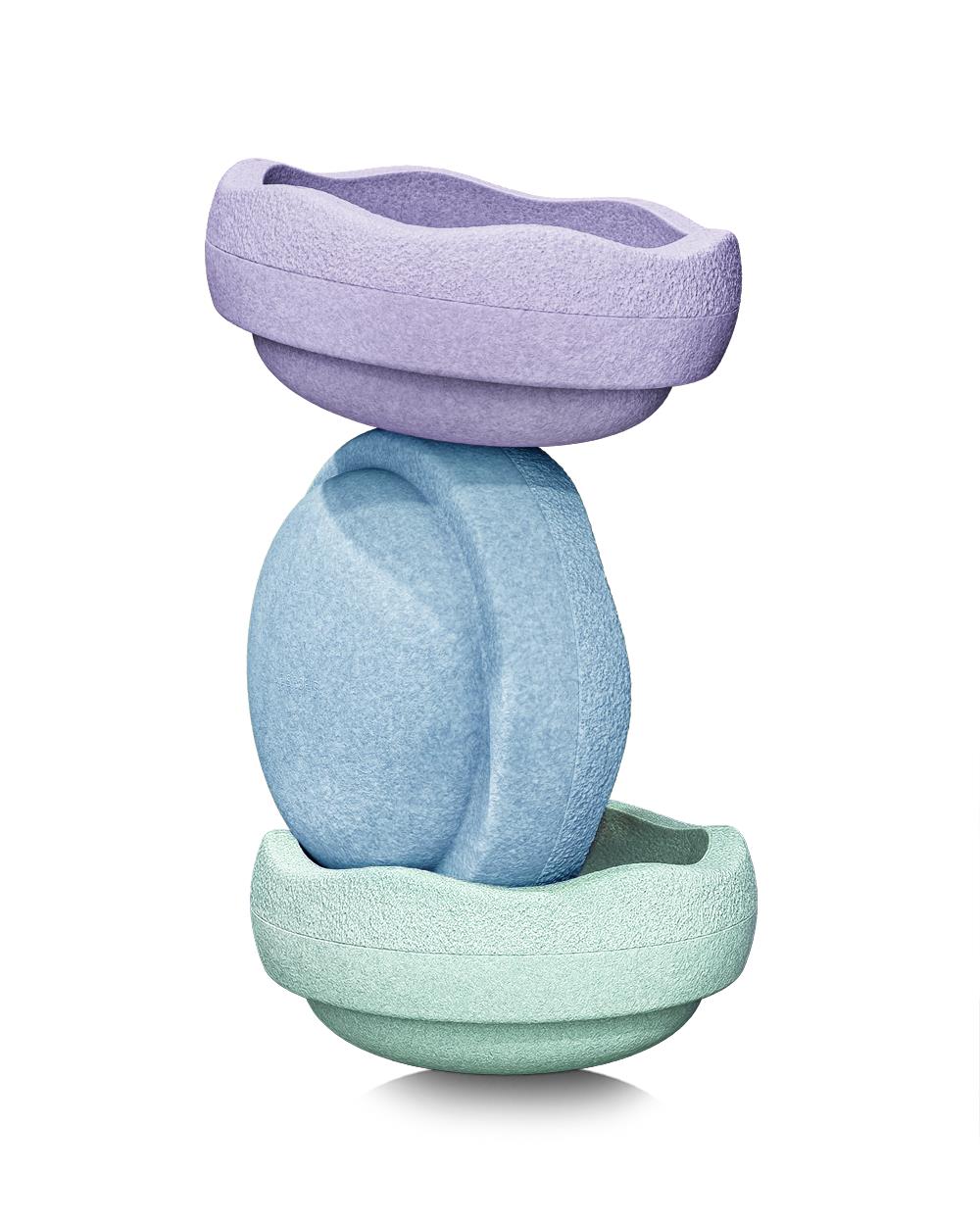 Stapelstein Original Cool Pastel 3 ks