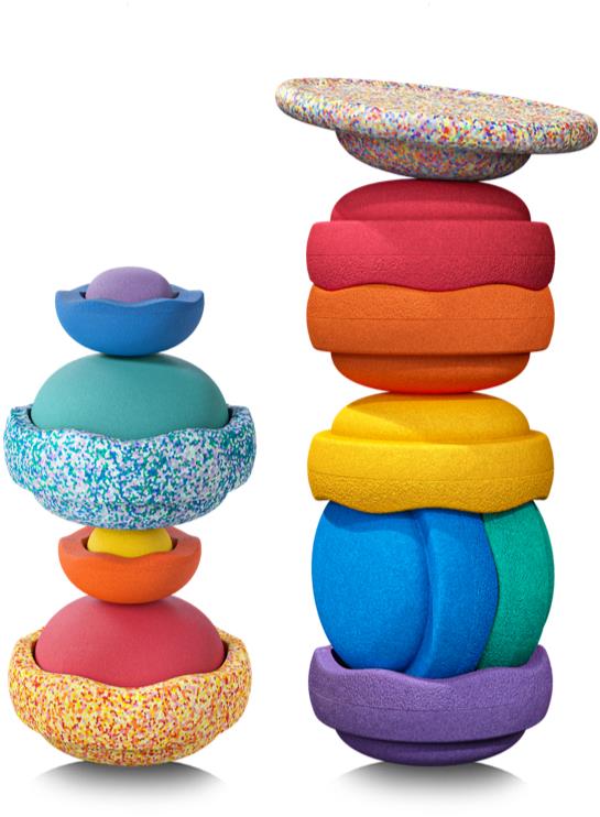 Stapelstein Summer Rainbow Sada complete classic