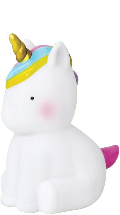 ACA Lighting LED detské svietidlo Jednorožec, 3× LR44, IP20