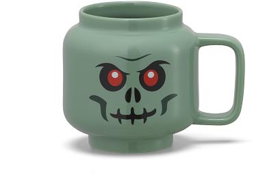 LEGO keramický hrnček 255 ml – zelený kostlivec