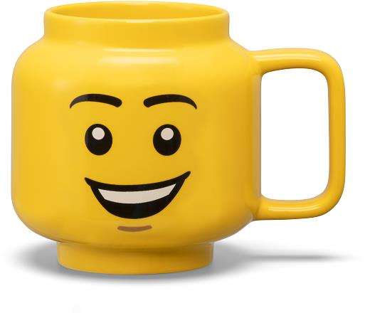 LEGO keramický hrnček 530 ml – šťastný chlapec