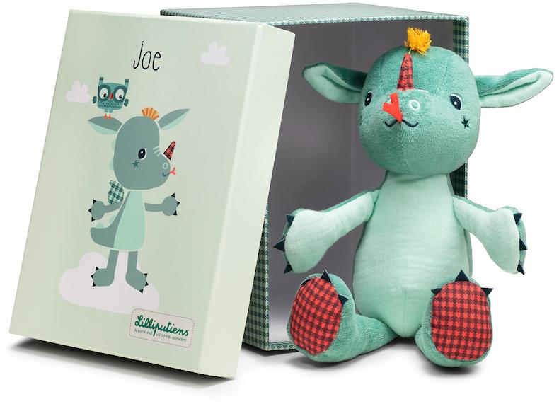 Lilliputiens dráčik Joe plyšová hračka Eco