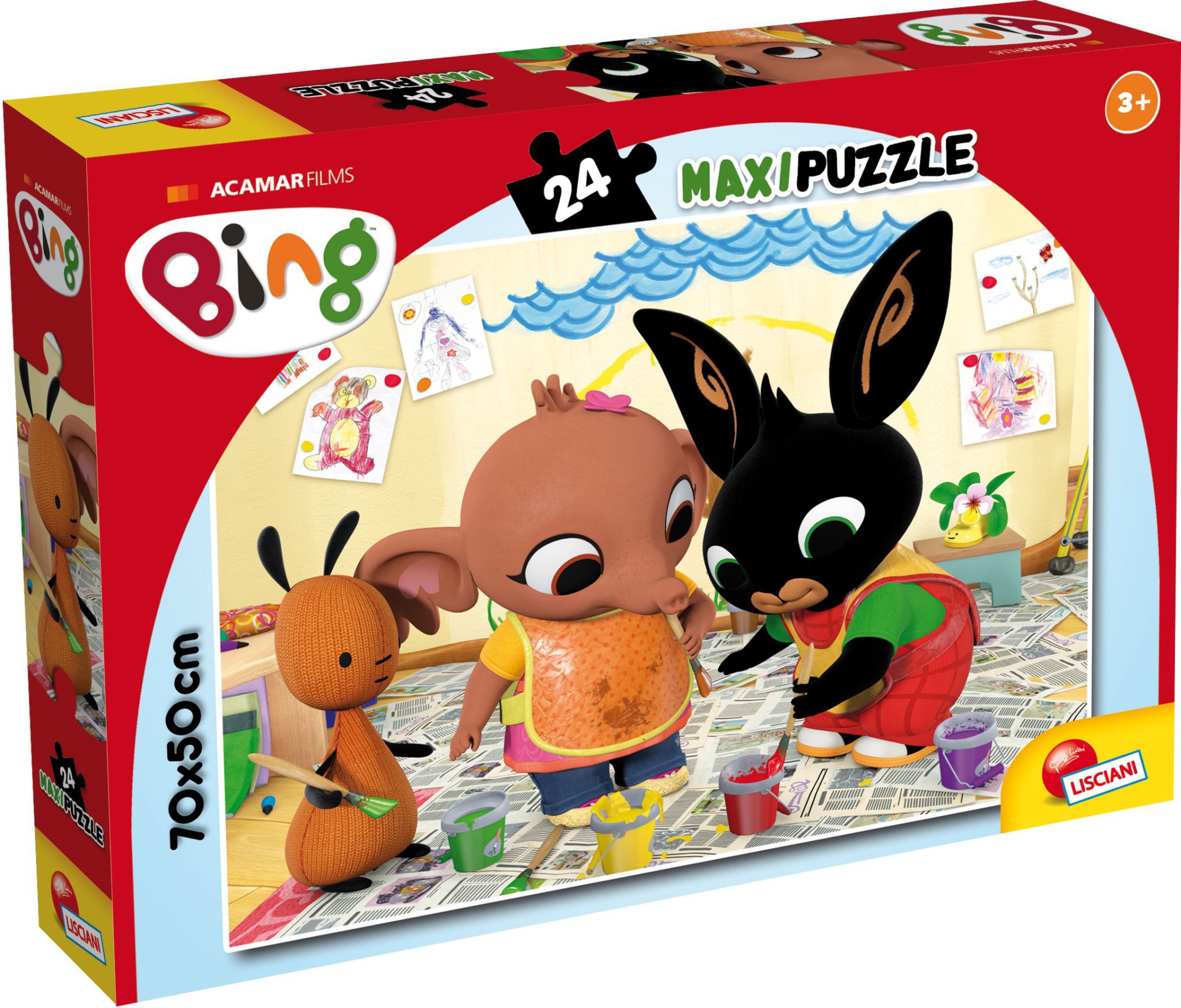 Lisciani Puzzle MAXI 24 dielikov Bing: Kreslenie