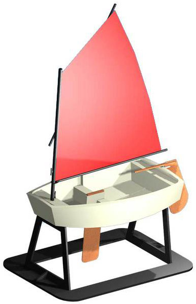 Krick Optimist plachetnice 1:10 kit