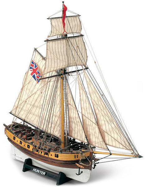 Mamoli Hunter kutr 1:72 kit