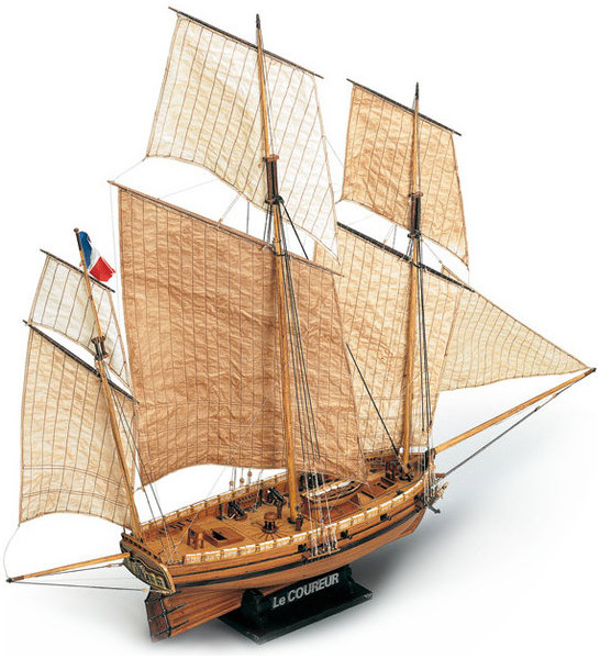 Mamoli Le Coureur 1776 1:54 kit
