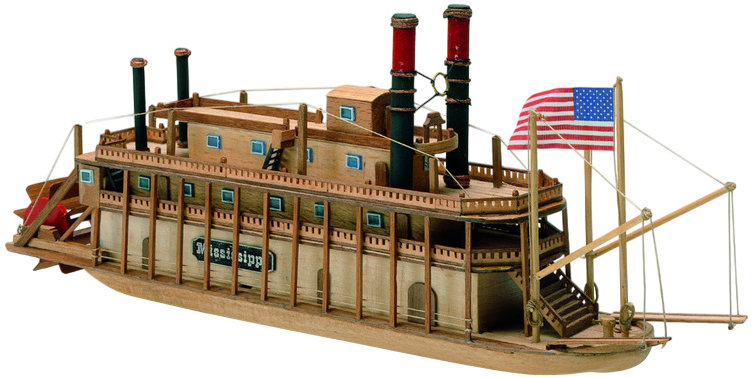 Mini Mamoli Mississippi 1:206 kit
