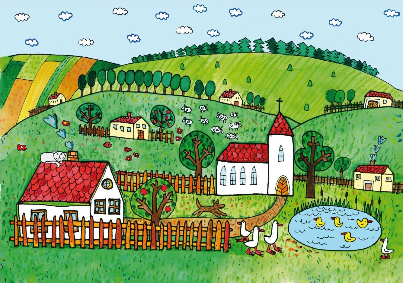 Marionetino Dedina, Izbička – scéna