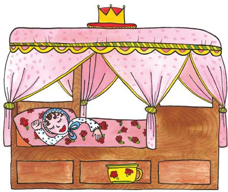 Marionetino Postieľka – kulisa